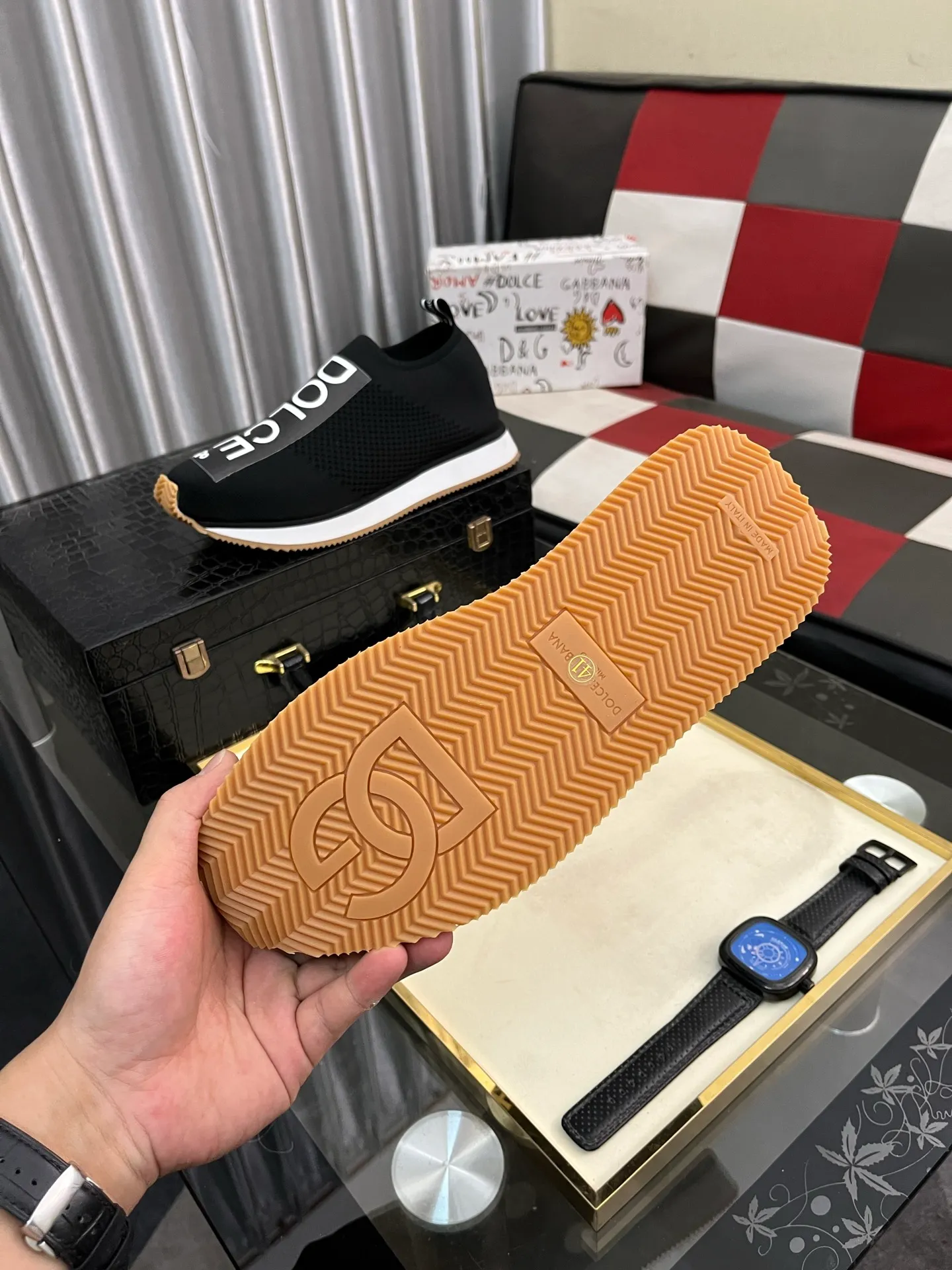 Men's men's shoes 💰420⌚️⌚️【DG～】couple casual shoes 2025z cabinet sales simultaneously 🔶Size: 35-46#️⃣ 🔷8 colors🔜The upper is made of multi-material splicing➕Mesh lining, comfortable and breathable, sole: original comfortable and wear-resistant outsole, ⚠️real thing📱photographed🎬real thing is better📢📢📢